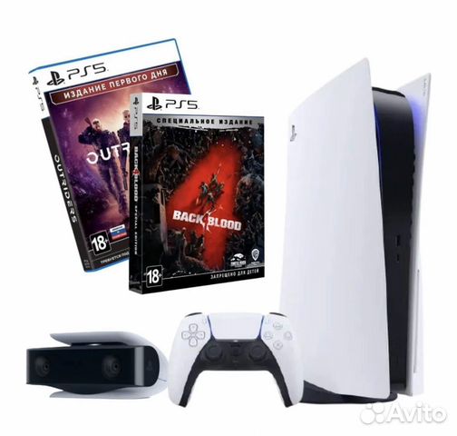 Новая Playstation 5 1108А под прошивку по 3.20