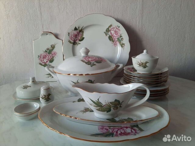 Набор столовой посуды СССР