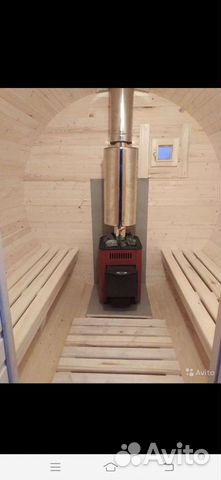 Баня бочка на колесах