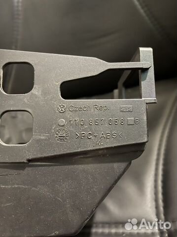 Рамка магнитолы skoda