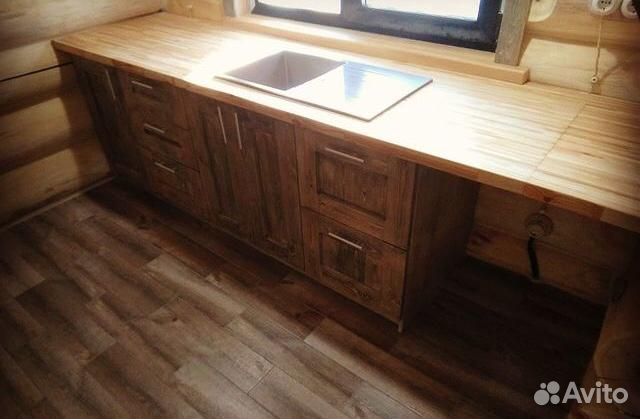 Кухонный гарнитур из массива