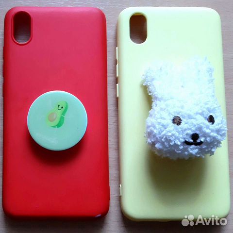 Чехол на xiaomi redmi 7a с попсокетом