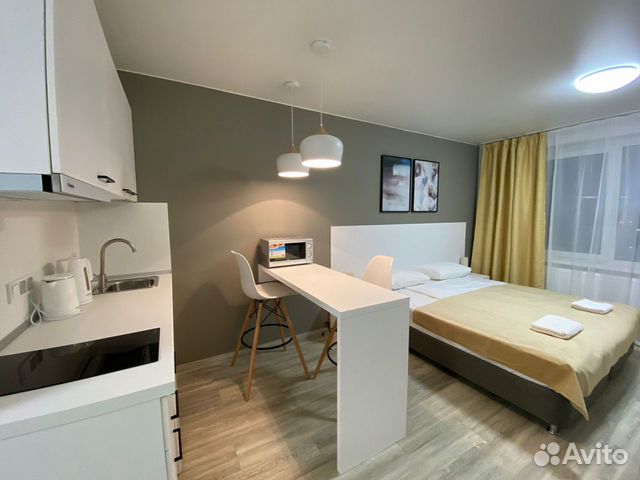 

Квартира-студия, 24 м², 1 кровать