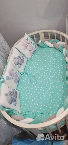 Бортики в детскую кроватку