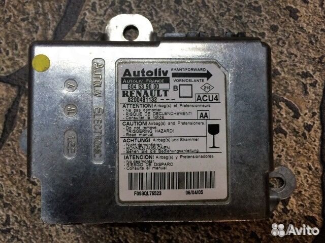 Эбу AIR BAG Megan II Scenic II