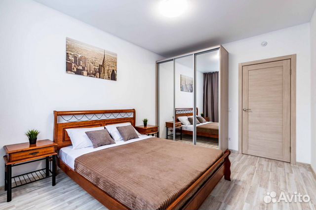 

1-к. квартира, 40 м², 2 кровати