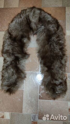 Воротник песец (натуральный мех)