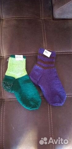 Вязаные носки