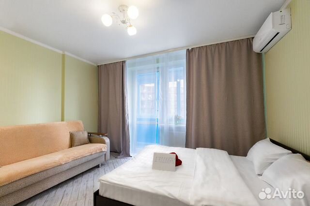 

Квартира-студия, 32 м², 2 кровати