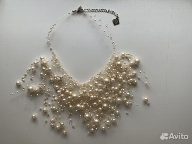 Ожерелье колье бижутерия