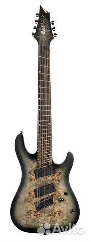 Электрогитара 7-струнная, Cort KX507MS-SDB