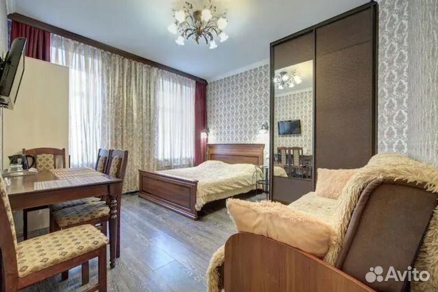 

Квартира-студия, 20 м², 2 кровати