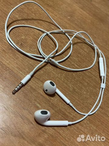 Наушники earpods оригинал 3,5 мм