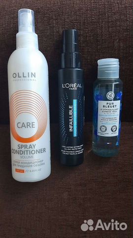 Средства по уходу за волосами и лицом