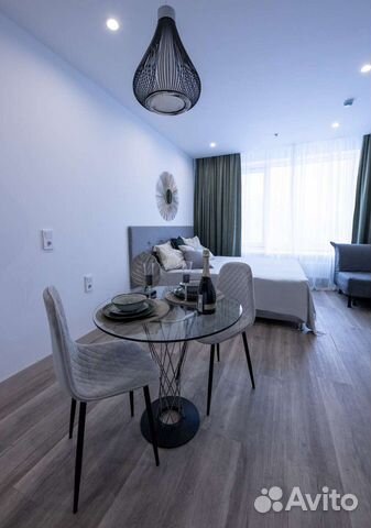 

Квартира-студия, 28 м², 3 кровати