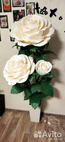 Ростовые цветы, светильники ручной работы