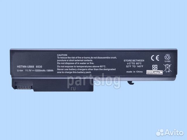 Аккумулятор для HP hstnn-UB68 11.1V 5200mAh 58Wh