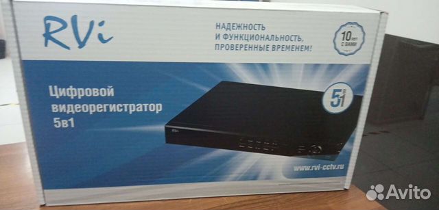 Видеорегистратор Rvi 8 канальный + 4 ip