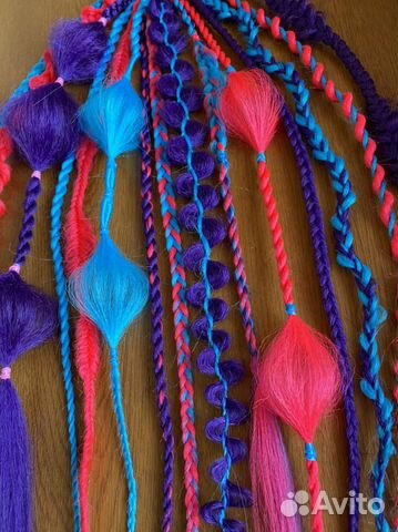 Афрорезинка фестивальная