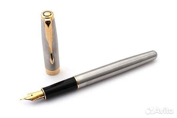 Перьевая ручка Parker Sonnet, Stainless Steel GT
