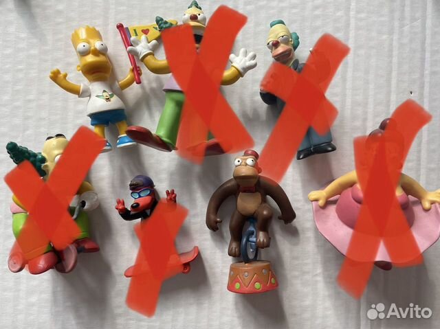 Фигурки симпсонов The Simpsons