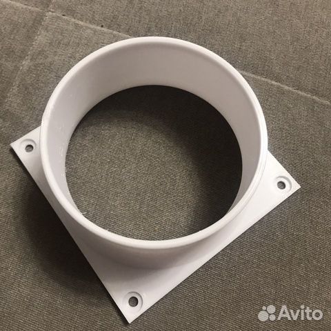 Переходник 120 (фланец) под гофру asiс в наличии