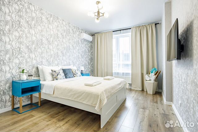 

1-к. квартира, 37 м², 2 кровати