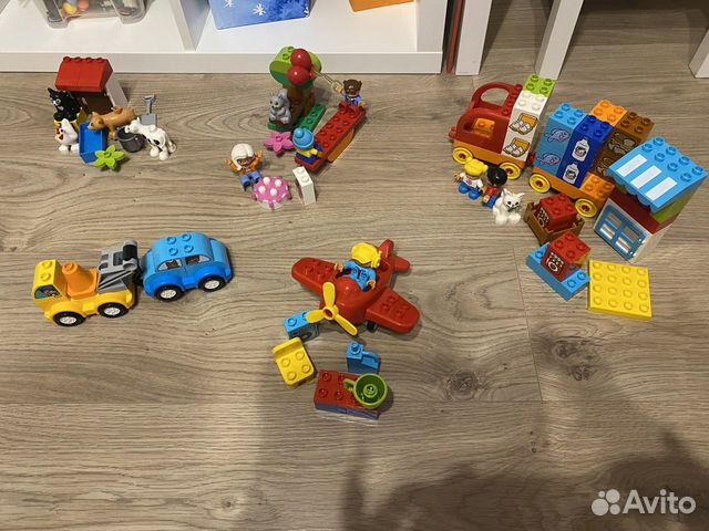 Lego duplo 5 наборов 1,5-5 лет