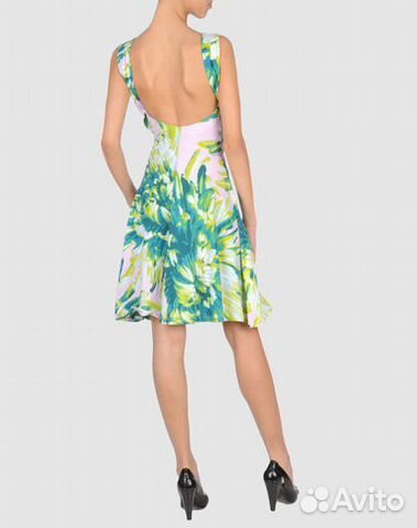 Летнее платье Just Cavalli с голой спиной Летнее платье Just Cavalli с голой спиной
