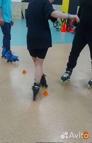 Обучение на роликовых коньках