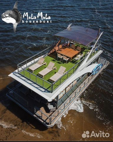 Аренда плавдома с баней и горкой