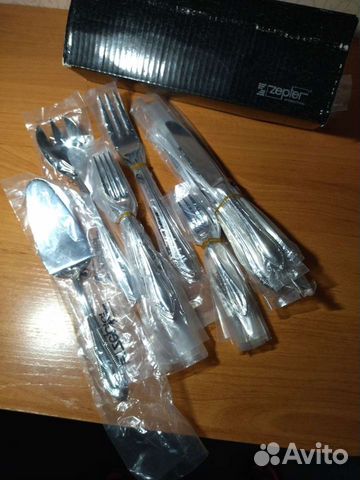 Набор столовых приборов новый