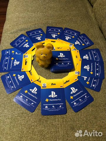 Подписка PS Plus 12 месяцев Россия
