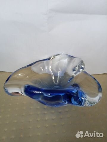 Пепельница, цветное стекло, СССР