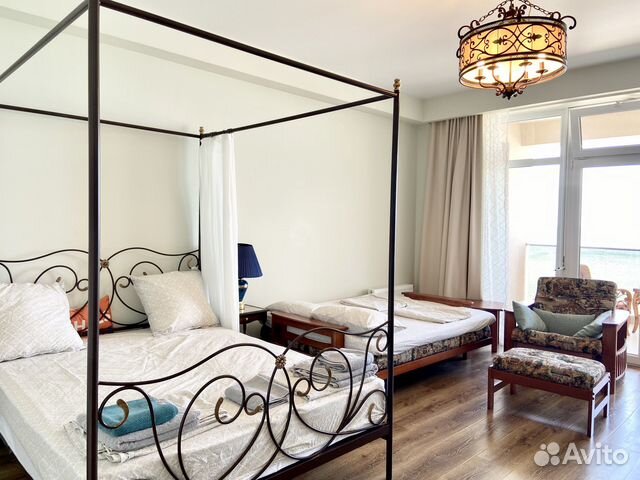 

1-к. квартира, 60 м², 2 кровати