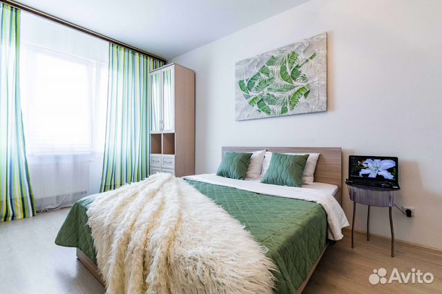 

1-к. квартира, 47 м², 2 кровати