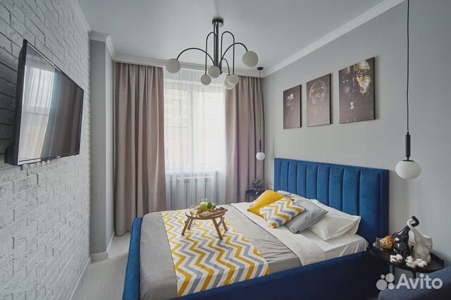 

1-к. квартира, 37,1 м², 2 кровати