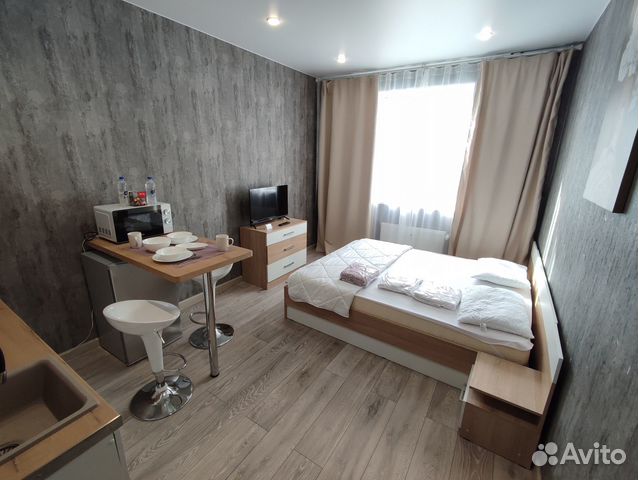 

Квартира-студия, 25 м², 1 кровать