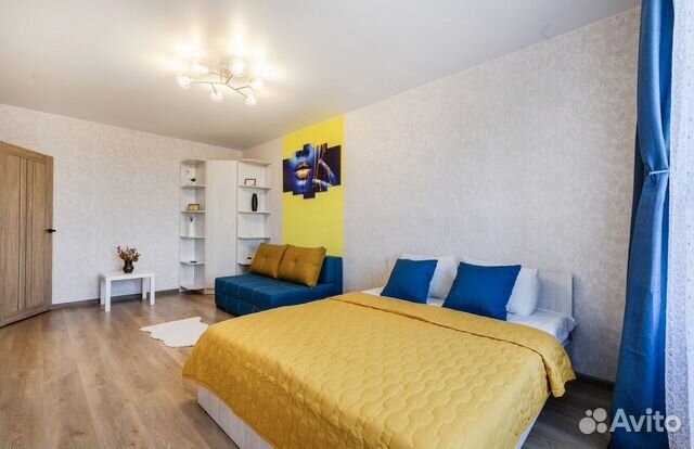 

1-к. квартира, 40 м², 2 кровати