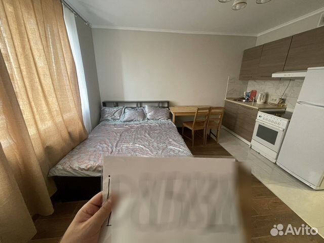 

Квартира-студия, 25 м², 1 кровать