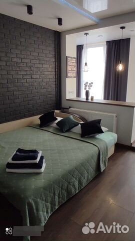 

Квартира-студия, 35 м², 2 кровати