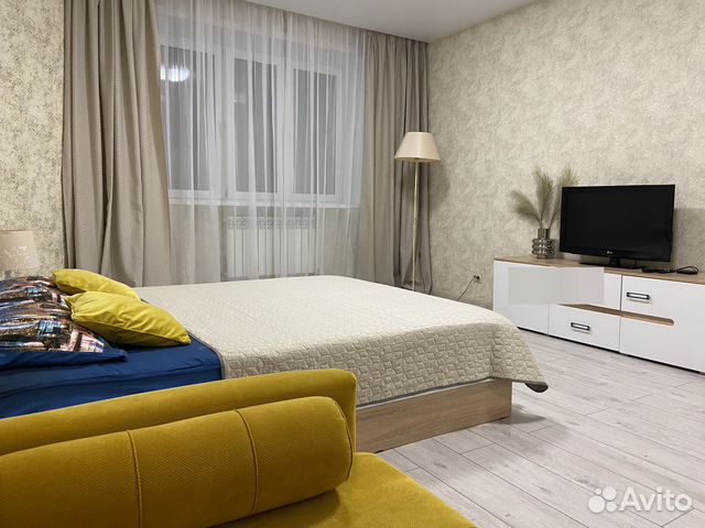 

1-к. квартира, 50 м², 2 кровати