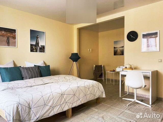 

1-к. квартира, 42 м², 2 кровати