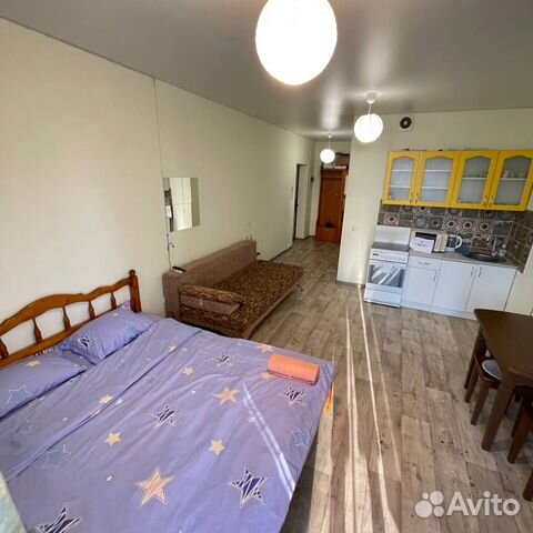 

Квартира-студия, 32 м², 1 кровать