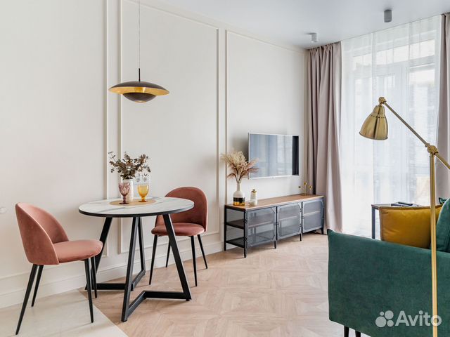 

2-к. квартира, 43 м², 2 кровати