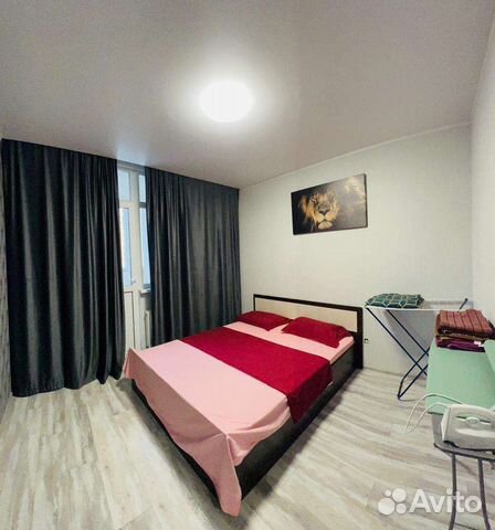 

1-к. квартира, 44 м², 2 кровати