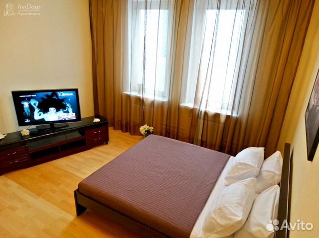 

1-к. квартира, 40 м², 2 кровати