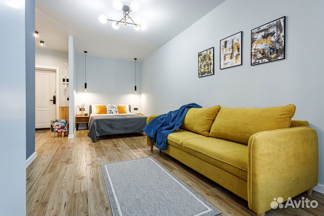 

1-к. квартира, 35 м², 2 кровати