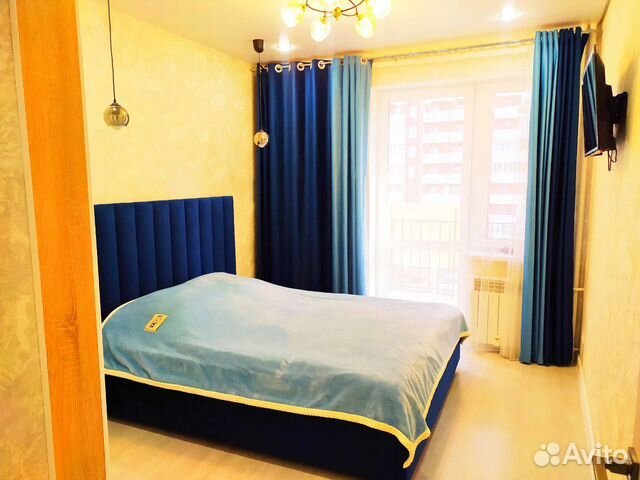 

1-к. квартира, 44 м², 2 кровати
