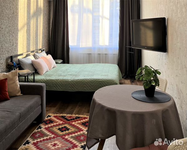 

Квартира-студия, 24 м², 2 кровати